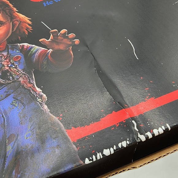 Crocs Chucky Classic Clog Men Size 11 Slip On Childs Play Movie Shoes NEW READ - Picture 15 of 16